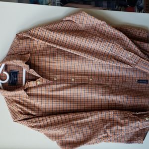 Men's American Eagle Plaid Button Down Shirt